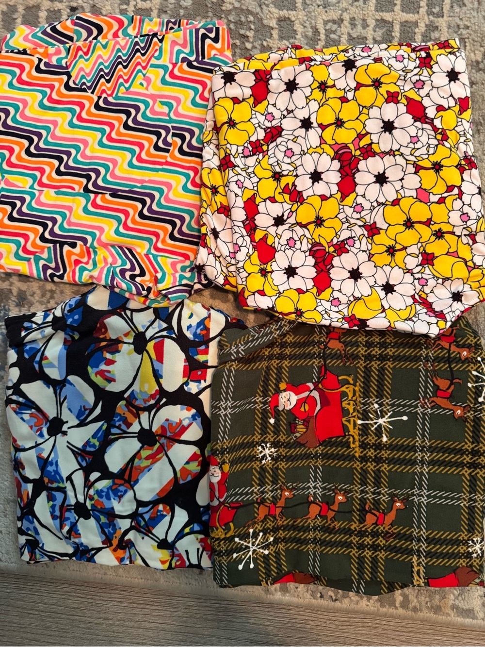 Women’s Floral Yellow & Multicolor Printed Skirts - Pack$8/each
